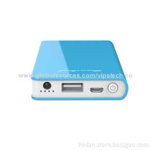 Power Bank with 6,000mAh True Capacity and 5V DC/2A Output, Used for iPhone/iPadNew